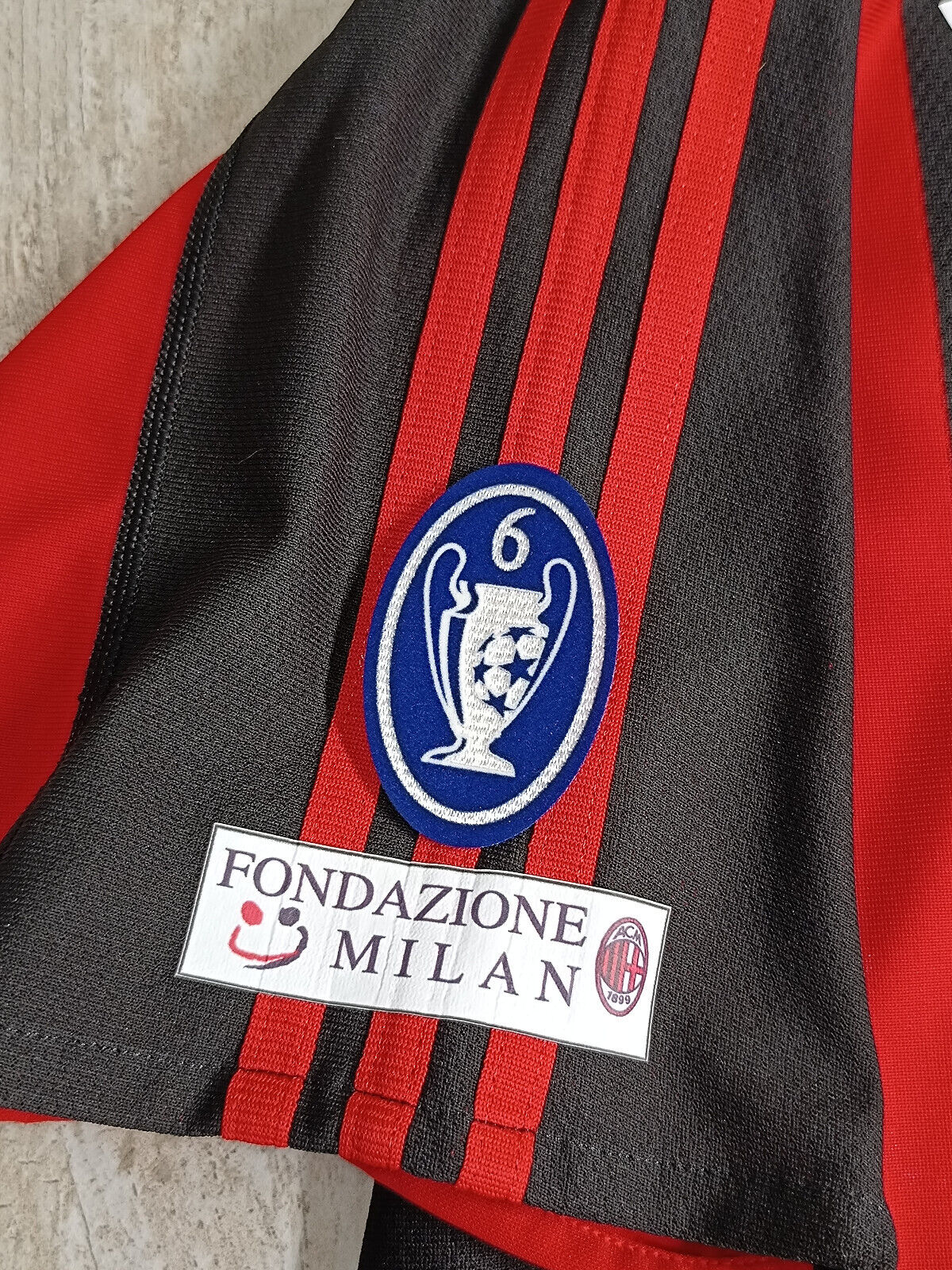 maglia calcio vintage Maldini AC Milan Adidas 2003 2004 FONDAZIONE MILAN shirt