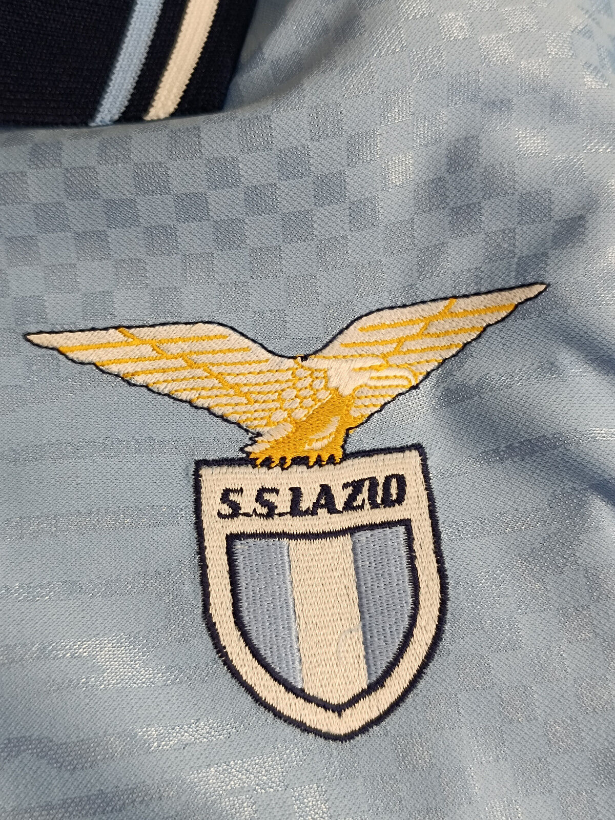 maglia calcio vintage SS Lazio Umbro NESTA 1995 1996 Banca shirt camiseta L