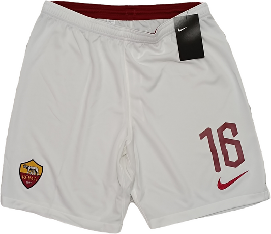 pantaloncini shorts gara De Rossi AS Roma NIKE 2018 2019 last game M *NEW*