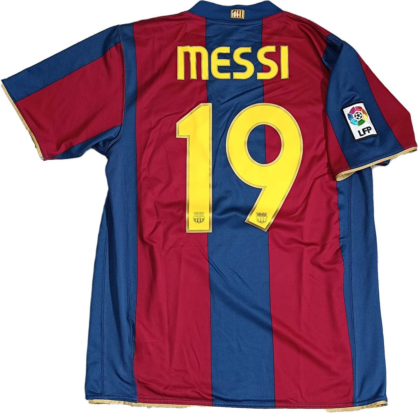 maglia Messi barcellona home Barca NIKE 2007 2008 shirt camiseta Champions