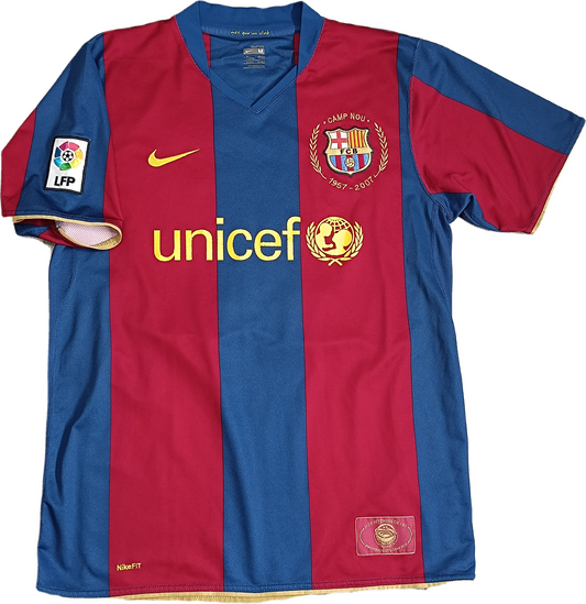 maglia Messi barcellona home Barca NIKE 2007 2008 shirt camiseta Champions