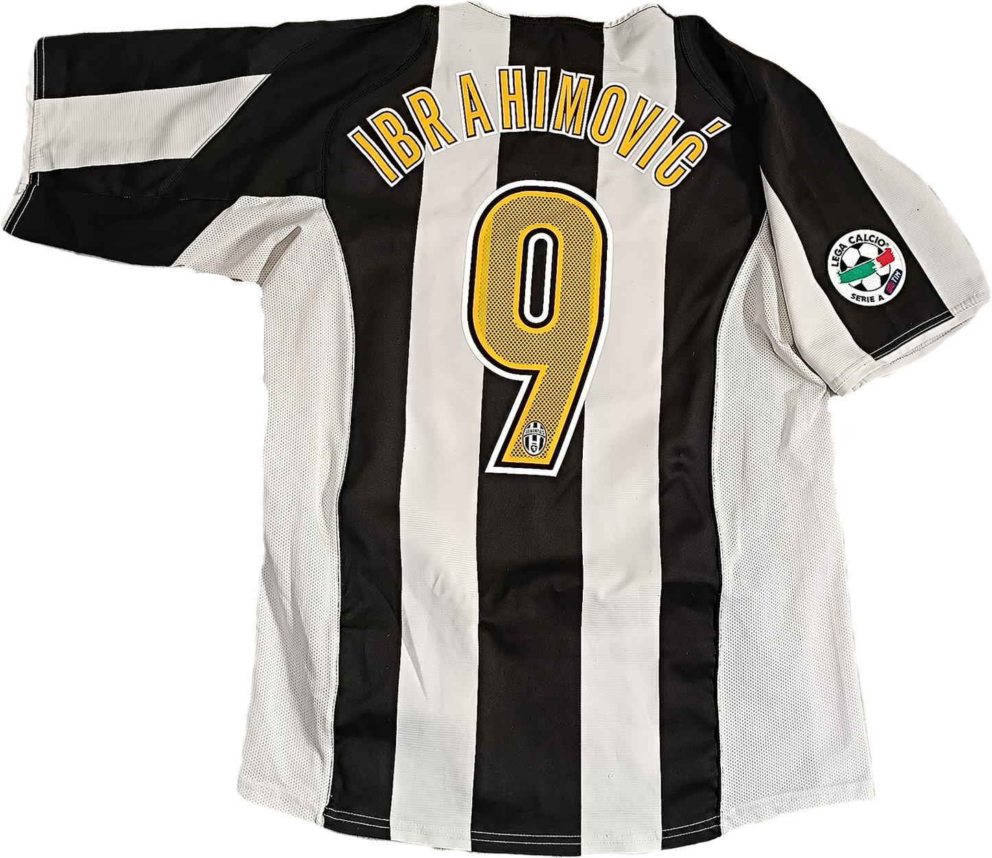 maglia calcio vintage Juventus IBRAHIMOVIC Nike shirt 2004 2005 jersey Sky M