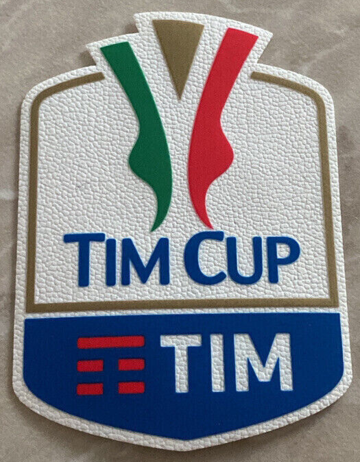 Toppa Patch Tim Cup Coppa Italia Ufficiale Originale Serie A 2016 2018 (5 PEZZI)