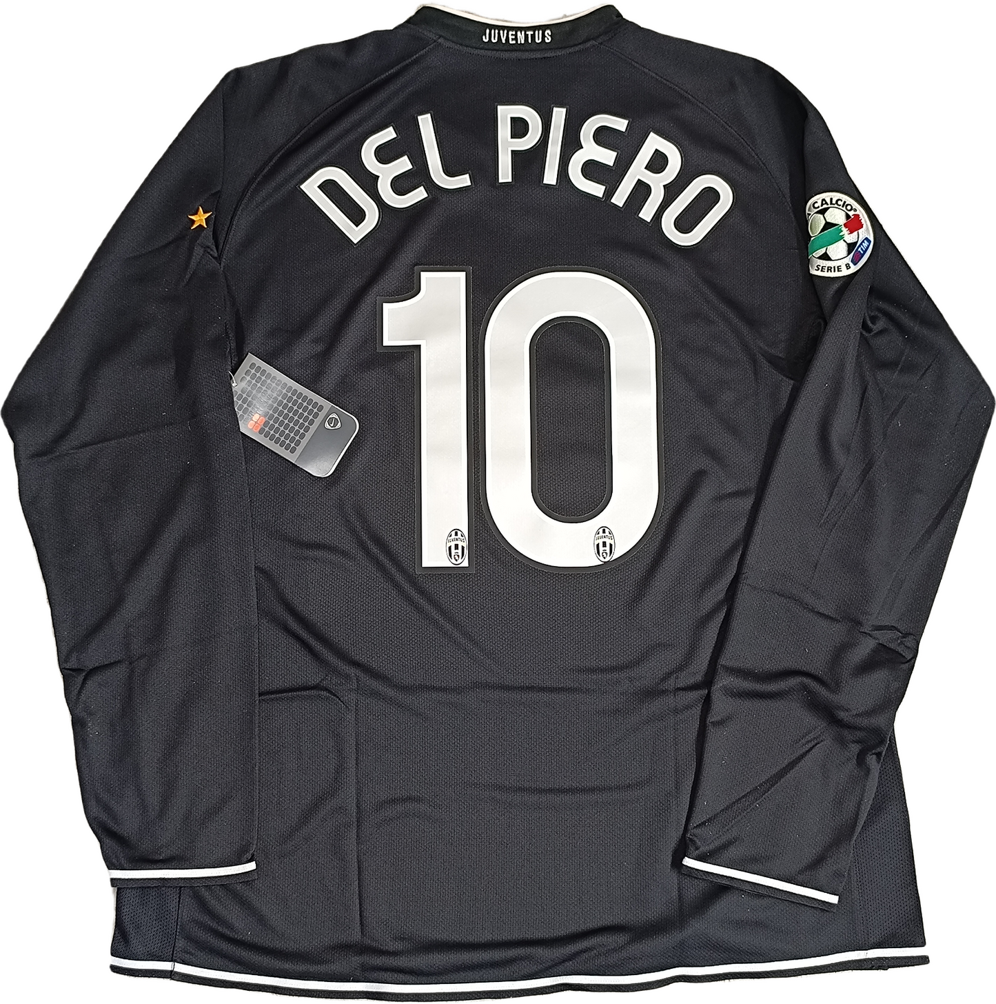 maglia calcio vintage Match Issue worn DEL PIERO Juventus NIKE SERIE B 2006 2007