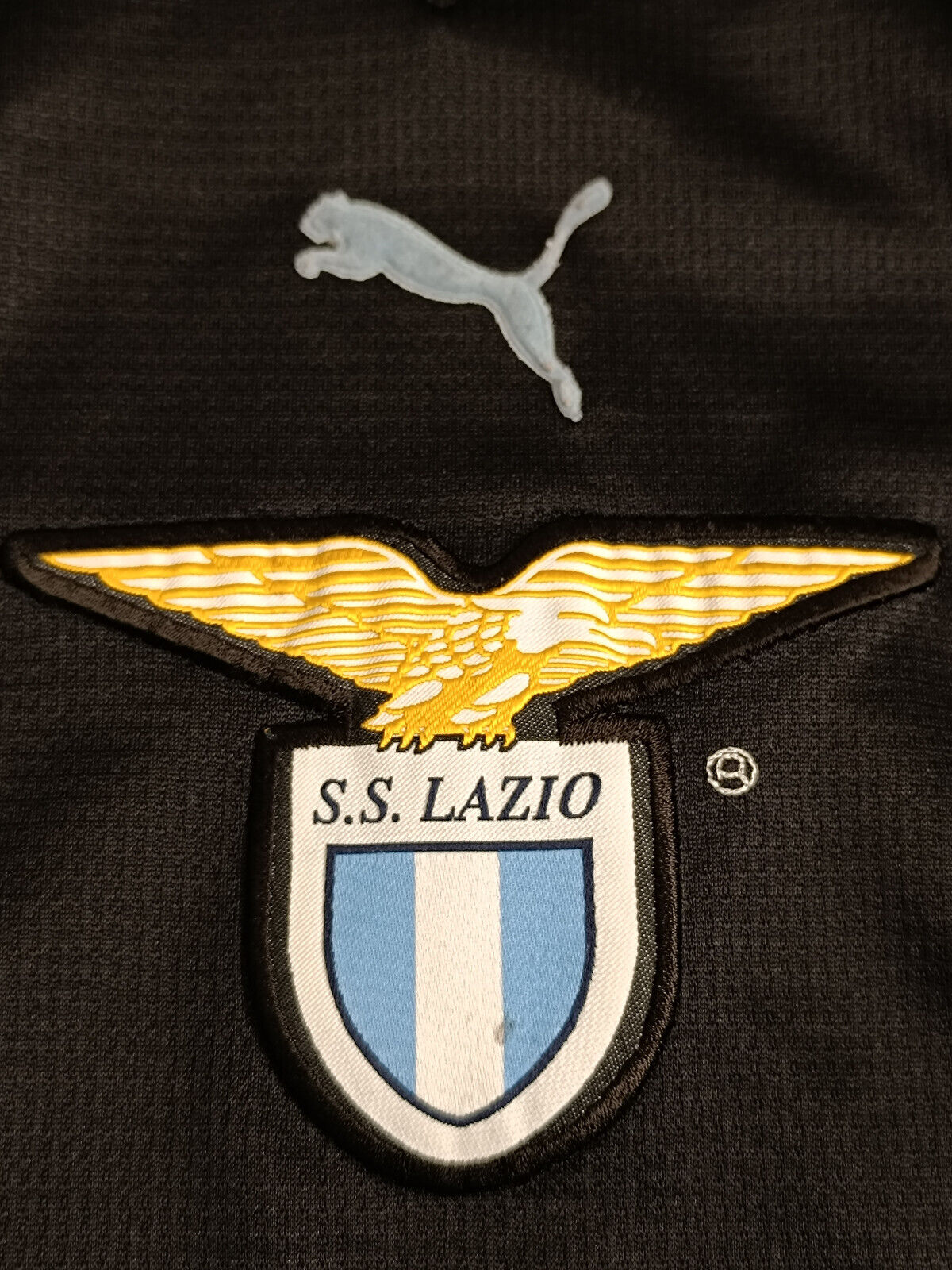 maglia calcio vintage SS Lazio Puma scudetto Cirio 2000 training allen