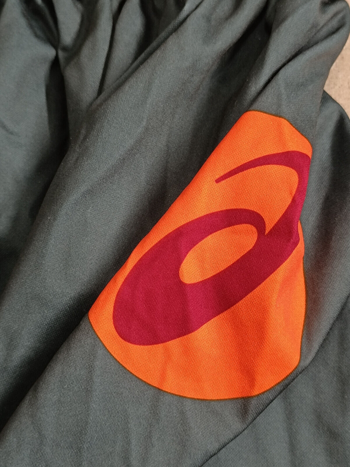 maglia calcio AS roma vintage Asics Ina Assitalia 1995 Totti Giannini training