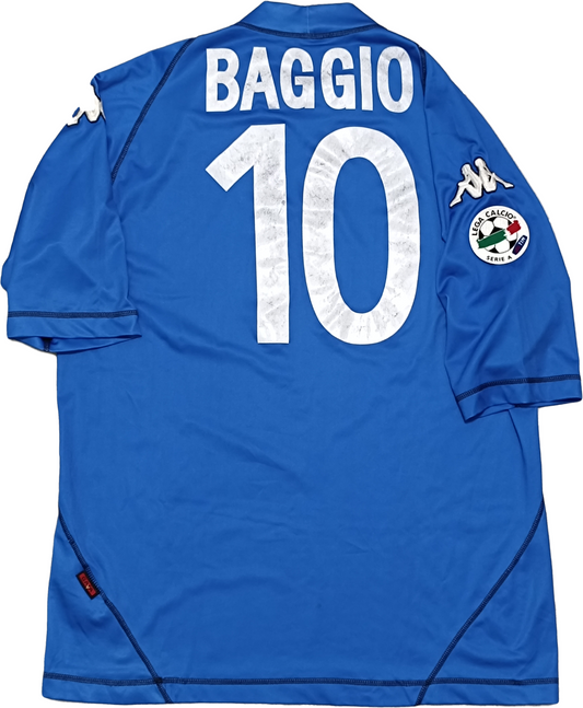 maglia match worn calcio Roberto Baggio Brescia 2003 2004 Kappa *MADE IN ITALY*