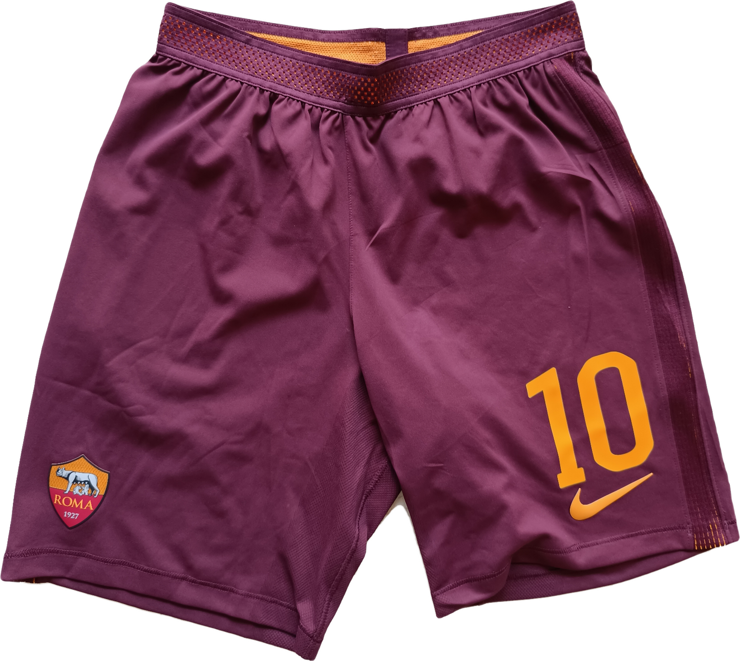 totti roma shorts player issue 2016 2017 player issue magazzino Authentic