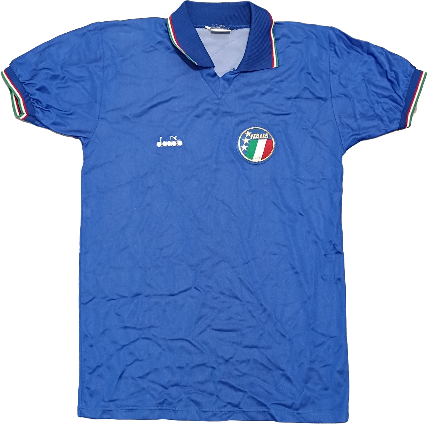 maglia calcio vintage Italia 90 Schillaci Diadora authentic shirt Large