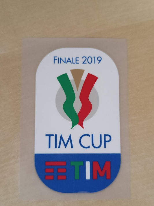 Toppa Patch Tim Cup Coppa Italia Ufficiale Originale Serie A FINALE 2019 LAZIO