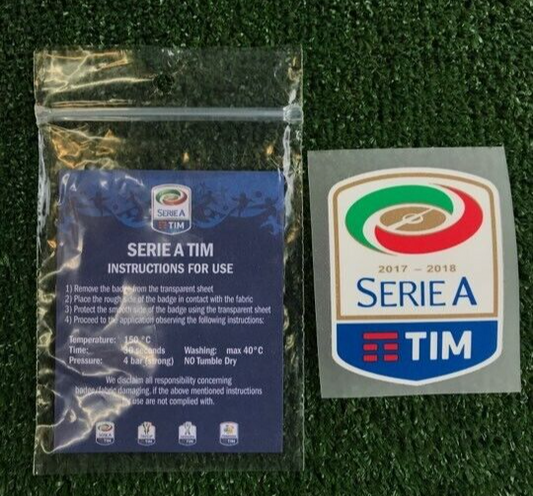 Patch Ufficiale Serie A 2017 2018 Stilscreen toppa badge Calcio vintage