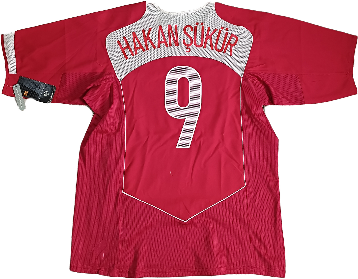 maglia calcio vintage Turchia Adidas shirt Turkey Hakan Sukur EURO 2004 XL BNWT