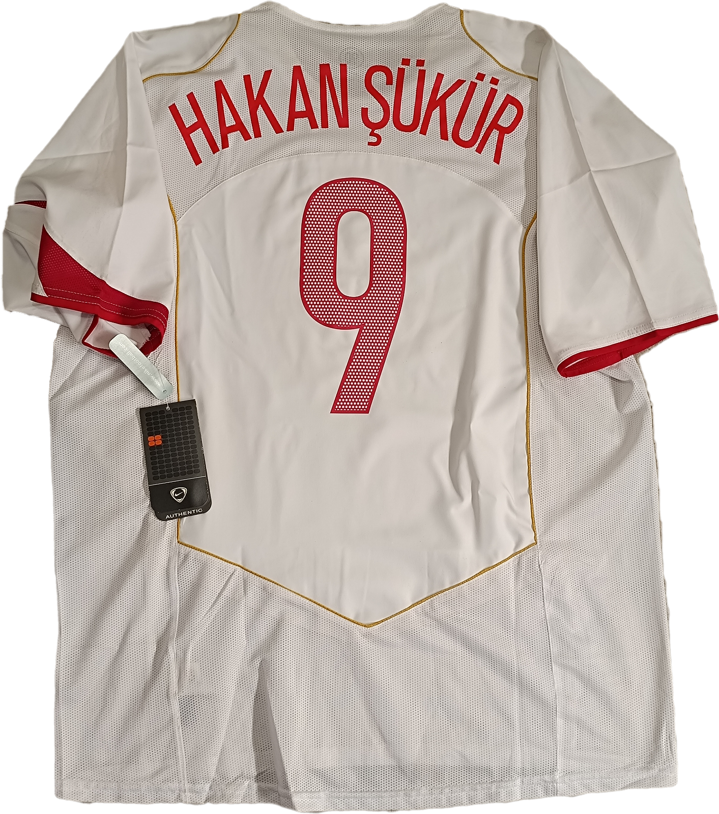 maglia calcio vintage Turchia Adidas shirt Turkey Hakan Sukur EURO 2004 XL BNWT