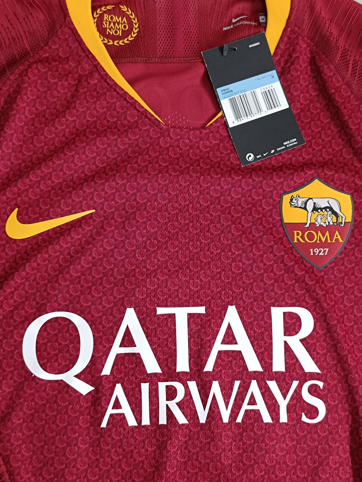 maglia calcio roma worn player issue DE ROSSI #16 nike shirt 2018-2019 Vapor M