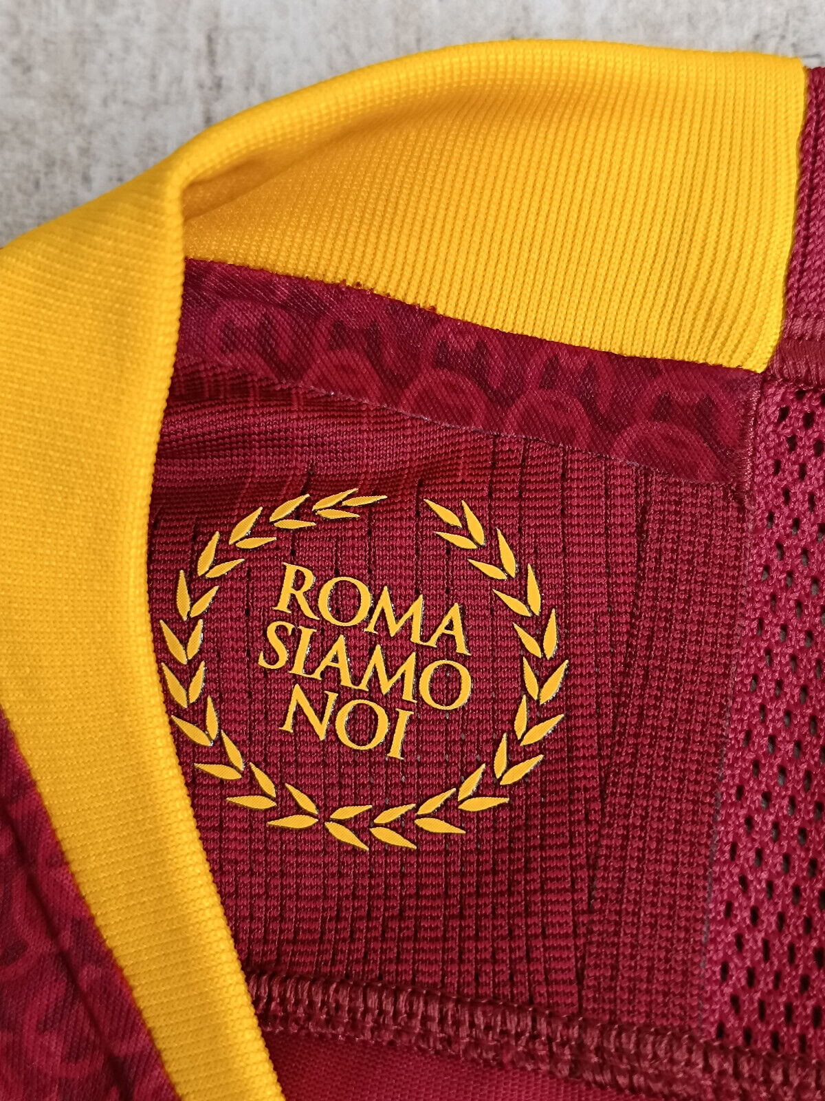 maglia calcio roma worn player issue DE ROSSI #16 nike shirt 2018-2019 Vapor M