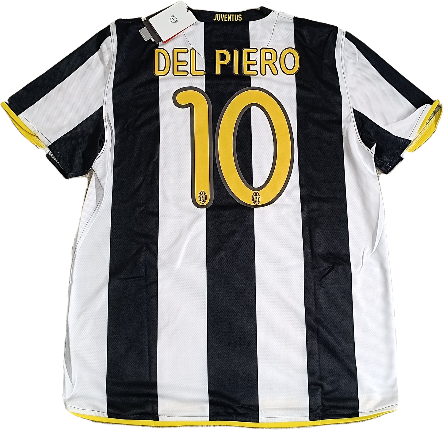 Maglia calcio vintage Juventus Nike Del Piero 2008 2009 Home XL *BNWT* shirt