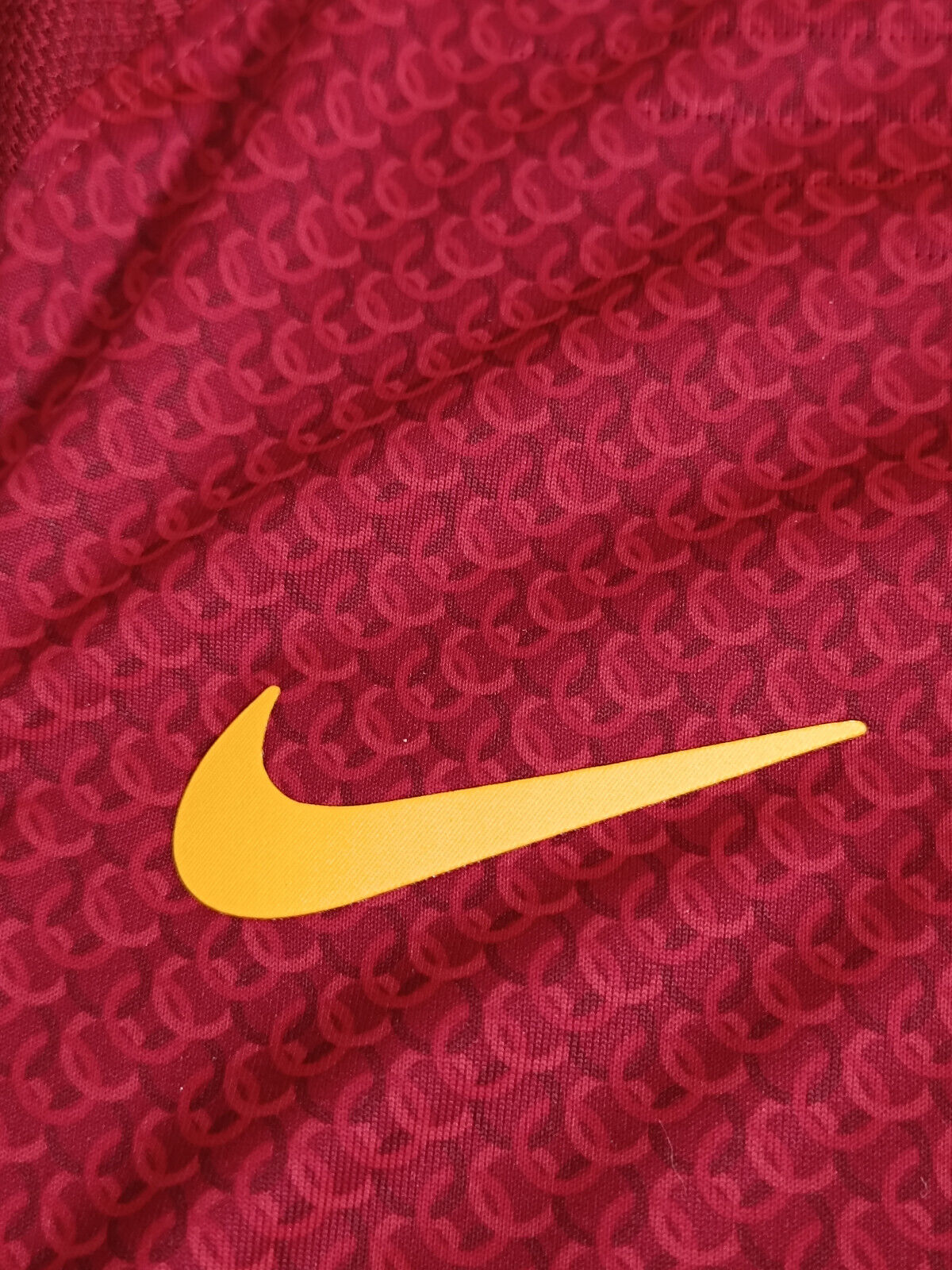 maglia calcio roma worn player issue DE ROSSI #16 nike shirt 2018-2019 Vapor M