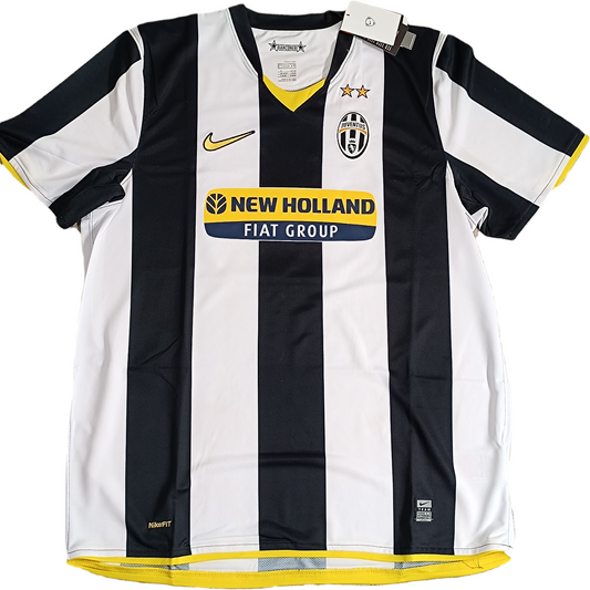 Maglia calcio vintage Juventus Nike Del Piero 2008 2009 Home XL *BNWT* shirt