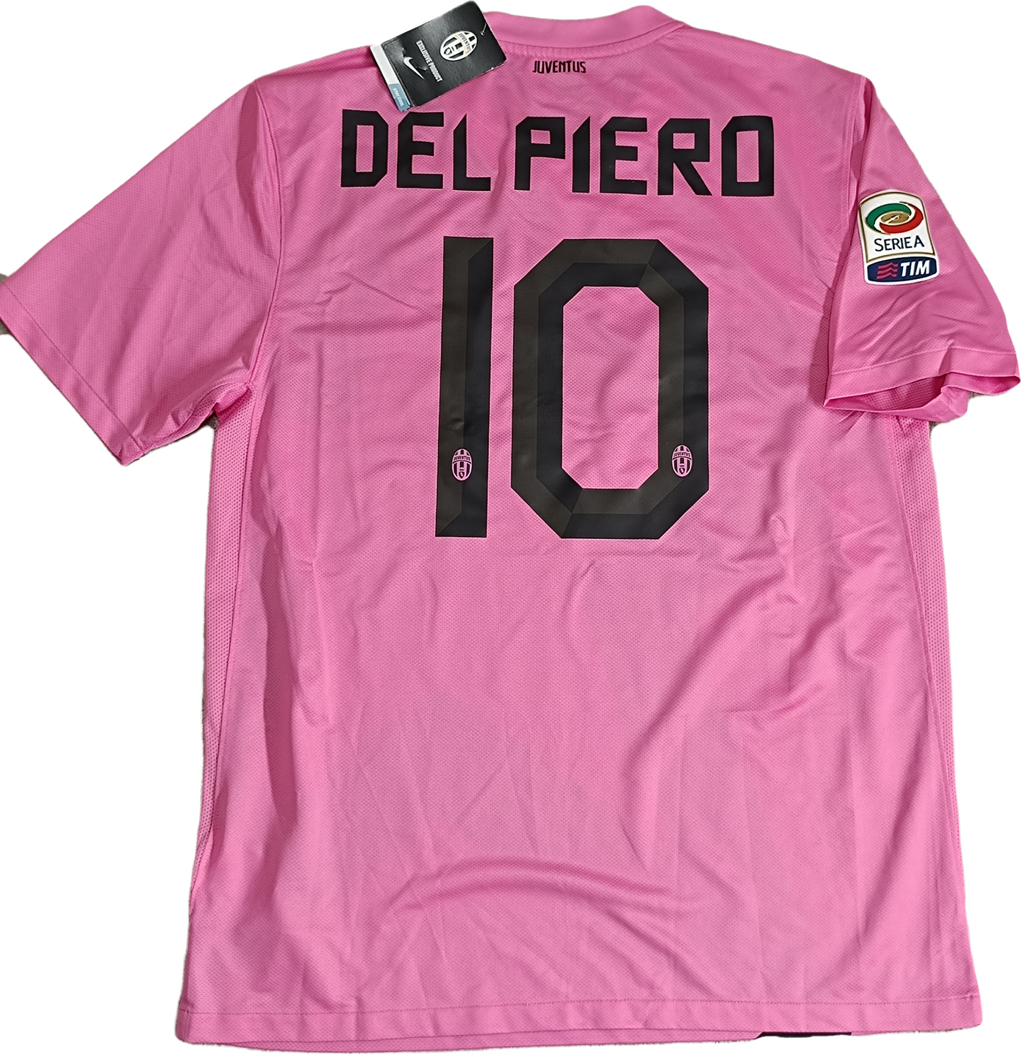 Maglia calcio vintage Juventus Nike Del Piero 2012 2013 Home L *BNWT* shirt