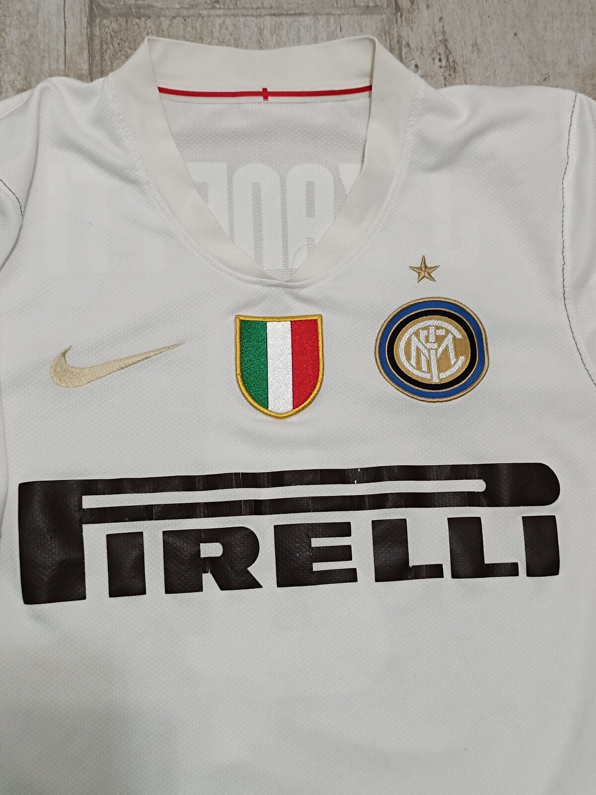 maglia calcio Inter vintage ZANETTI Pirelli 2008 2009 jersey shirt