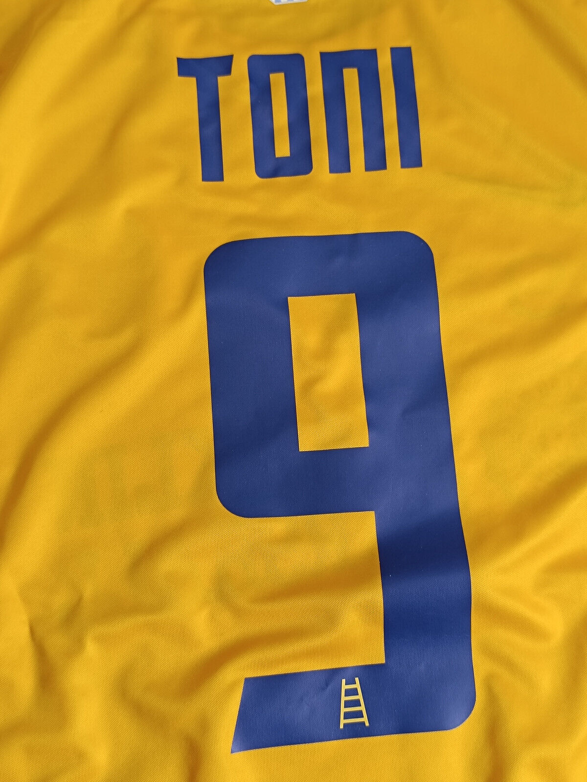 maglia calcio vintage Hellas Verona 2013 2014 Toni Nike Third shirt S Agsm