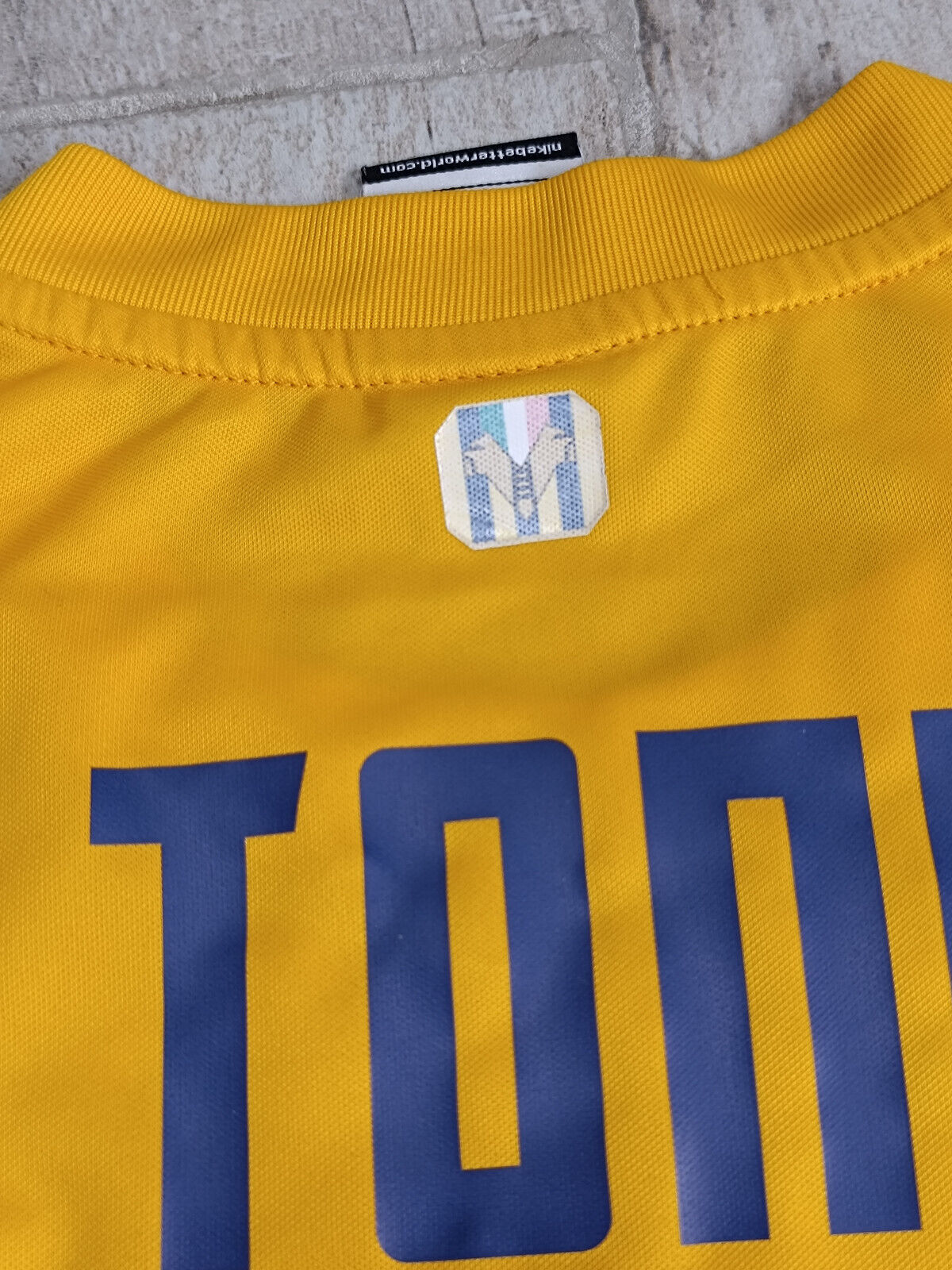 maglia calcio vintage Hellas Verona 2013 2014 Toni Nike Third shirt S Agsm