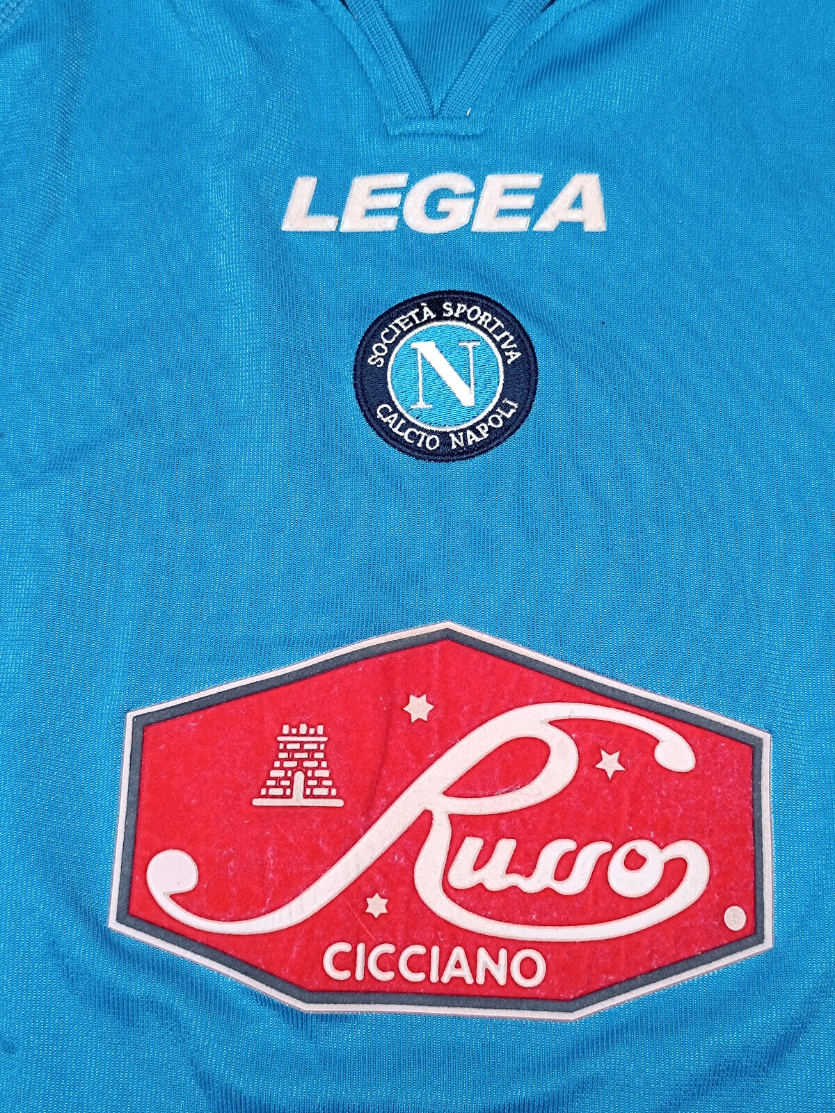 maglia calcio vintage SSC Napoli Legea 2003 2004 Cicciano Serie B home MARCOLIN