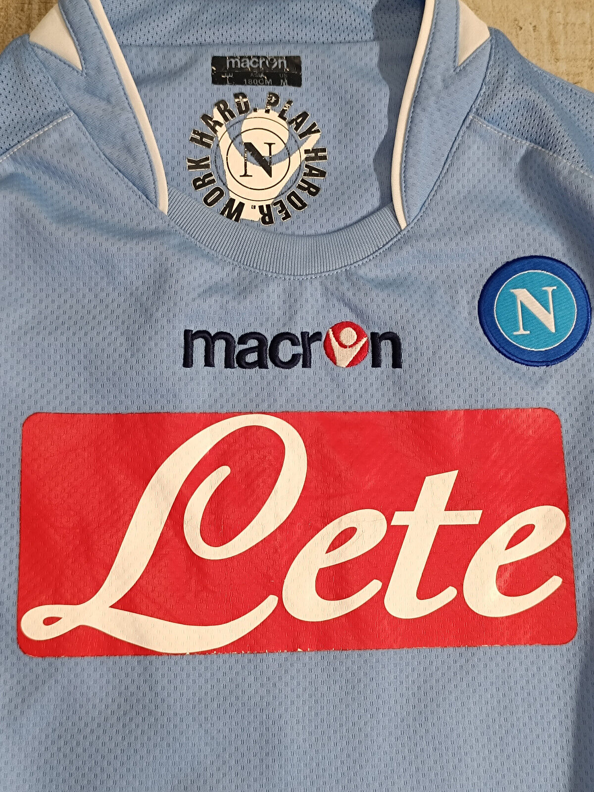 maglia Napoli Hamsik 2009 2010 home Jersey Diadora L Lete LETE