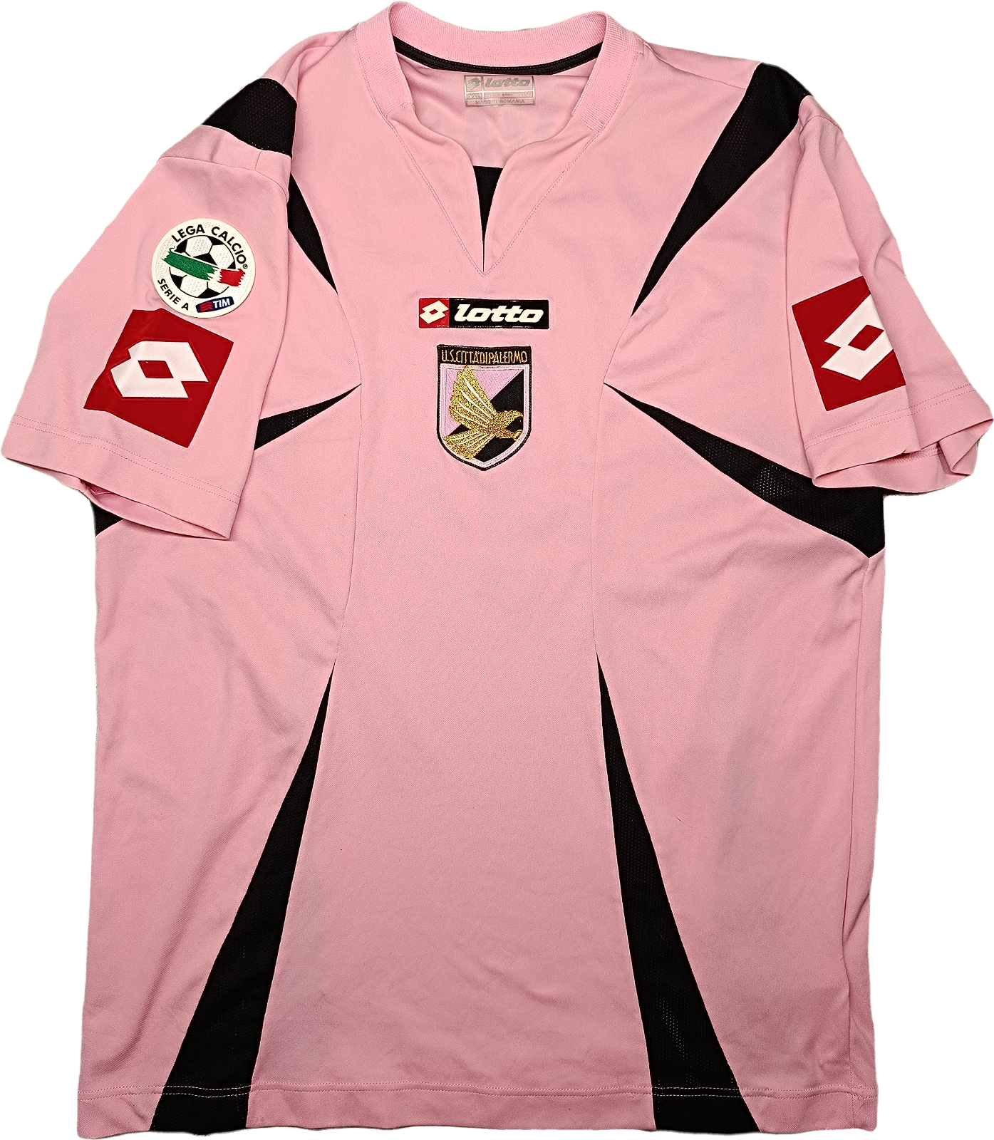 maglia calcio vintage Palermo CAVANI 2006 2007 Lotto Provincia Di Palermo