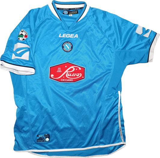 maglia calcio vintage SSC Napoli Legea 2003 2004 Cicciano Serie B home SAVOLDI