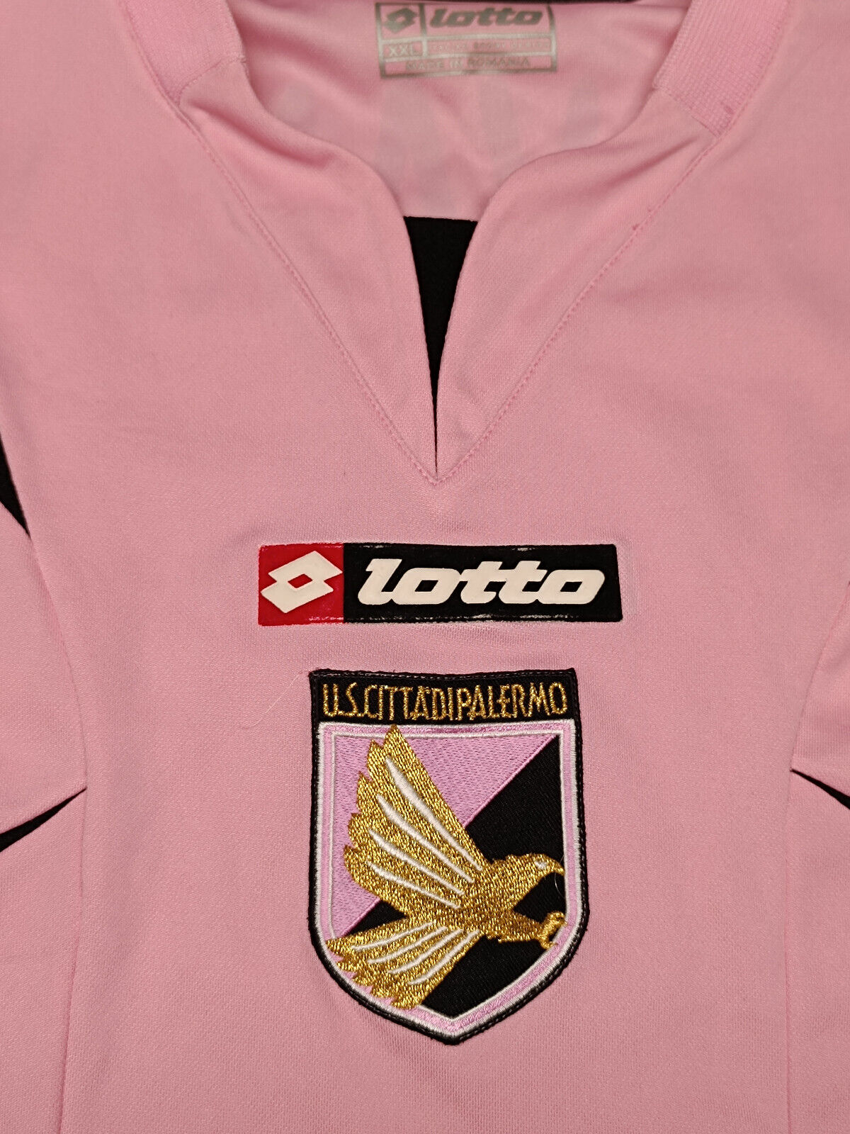 maglia calcio vintage Palermo CAVANI 2006 2007 Lotto Provincia Di Palermo