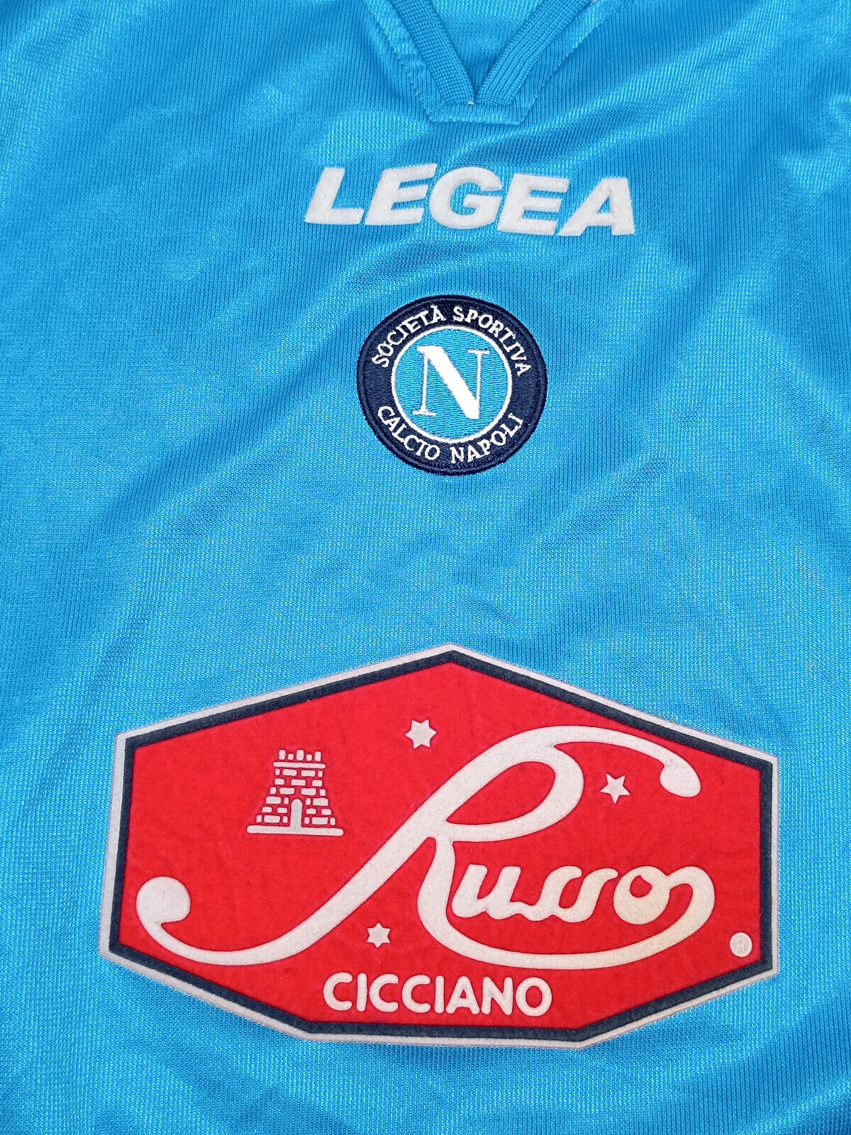 maglia calcio vintage SSC Napoli Legea 2003 2004 Cicciano Serie B home SAVOLDI