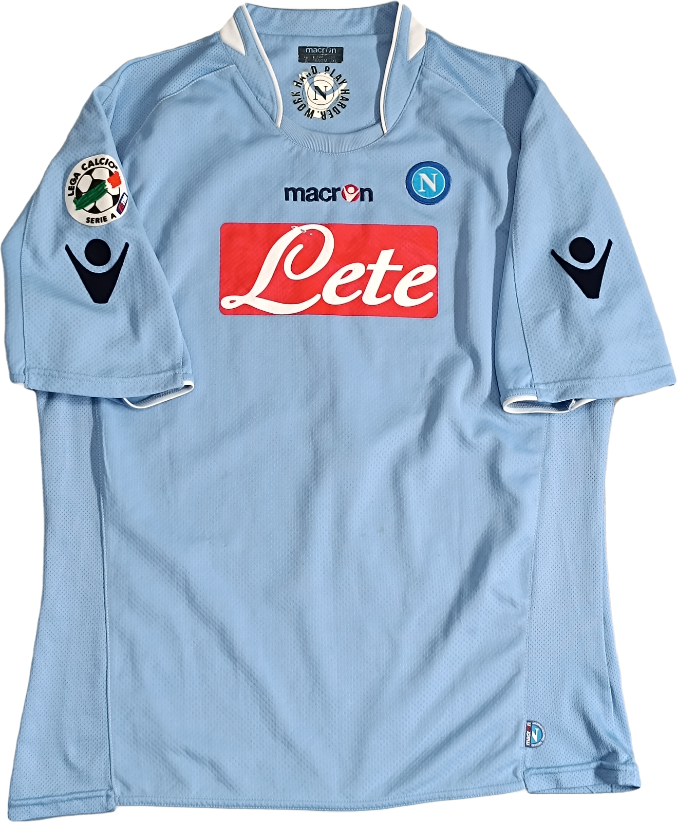 maglia Napoli Lavezzi 2009 2010 home Jersey Diadora S Lete LETE