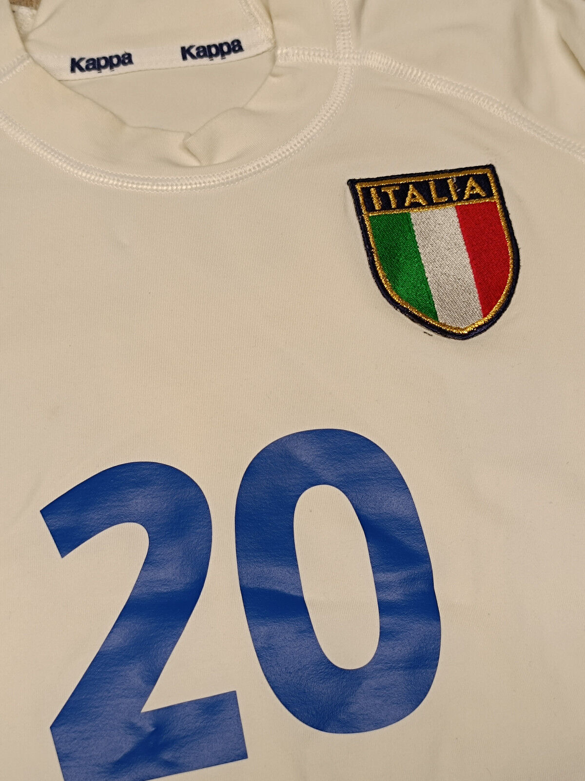 maglia italia Kappa EURO 2000 TOTTI 20 full kit home M shorts & jersey