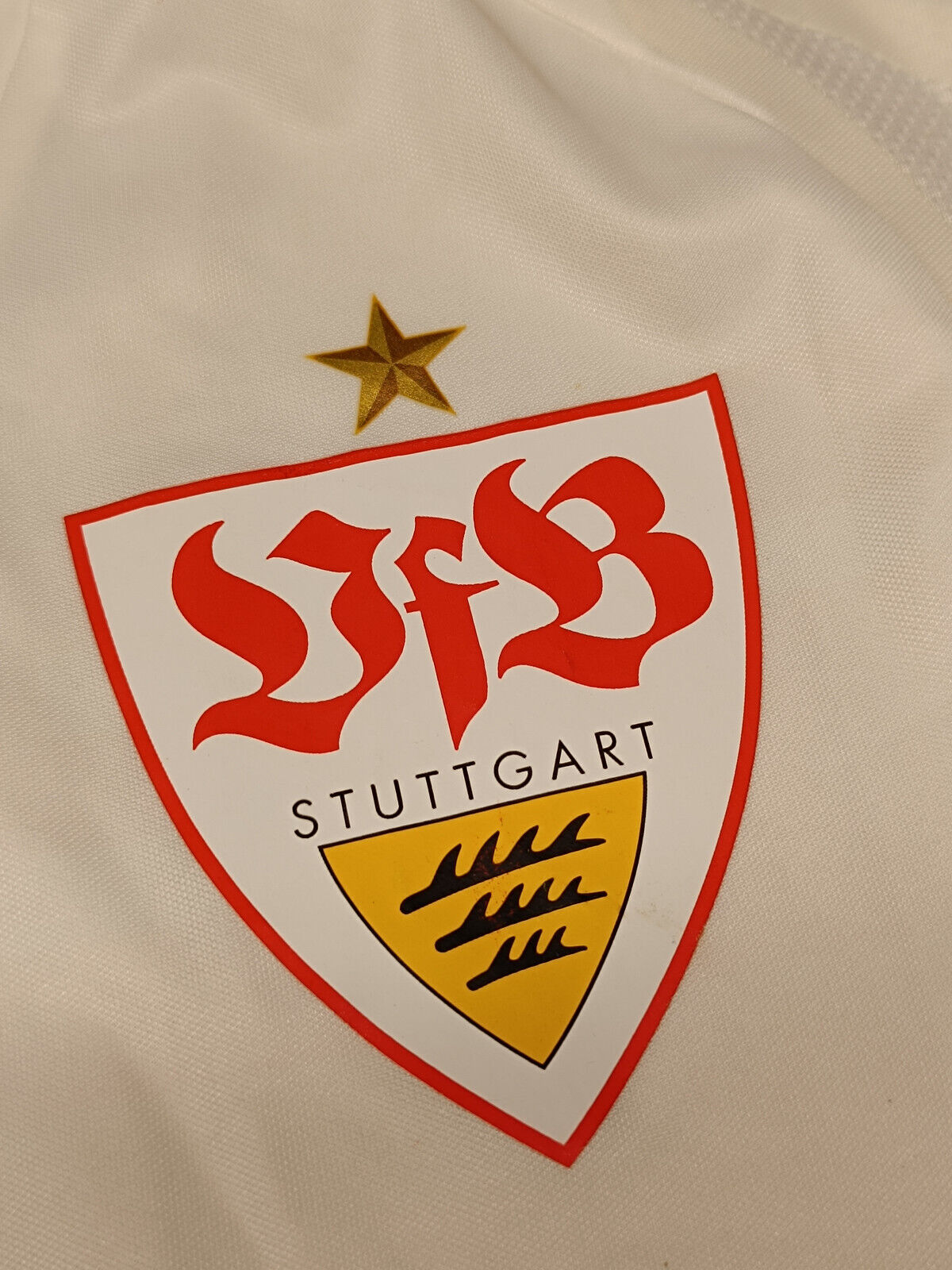 match worn stuttgart 2007 2008 Ewerthon home player Stoccarda PUMA Enwb