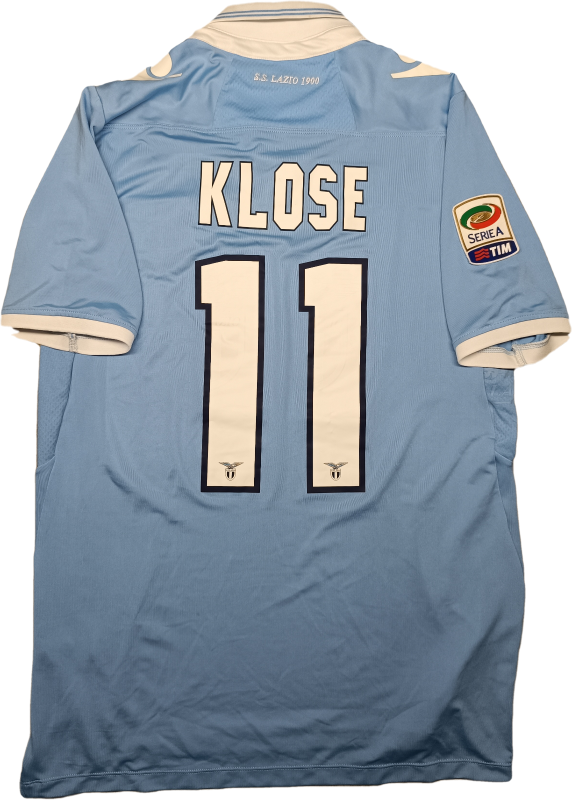 maglia lazio macron calcio KLOSE home shirt maillot camiseta 2012 2013