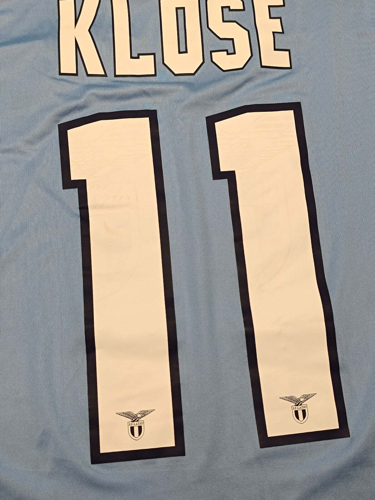 maglia lazio macron calcio KLOSE home shirt maillot camiseta 2012 2013