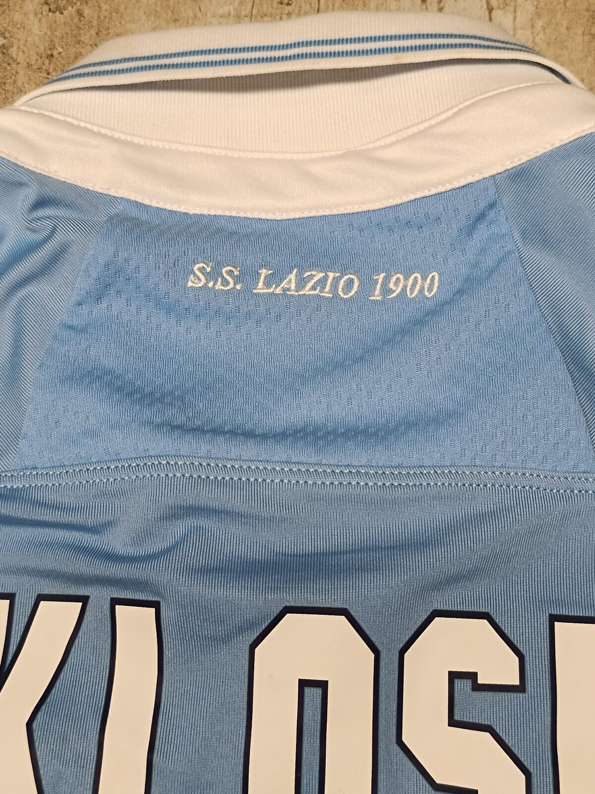 maglia lazio macron calcio KLOSE home shirt maillot camiseta 2012 2013