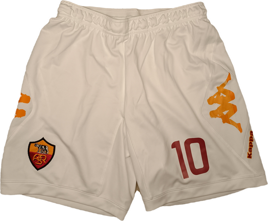 shorts pantaloncini calcio AS ROMA Totti Kappa 2002 2003 home XXL