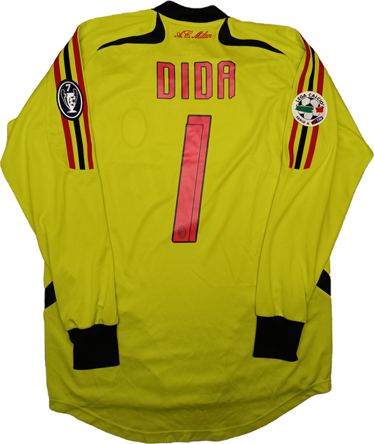 maglia calcio Dida AC Milan Climacool 2007 2008 Serie A bwin Adidas