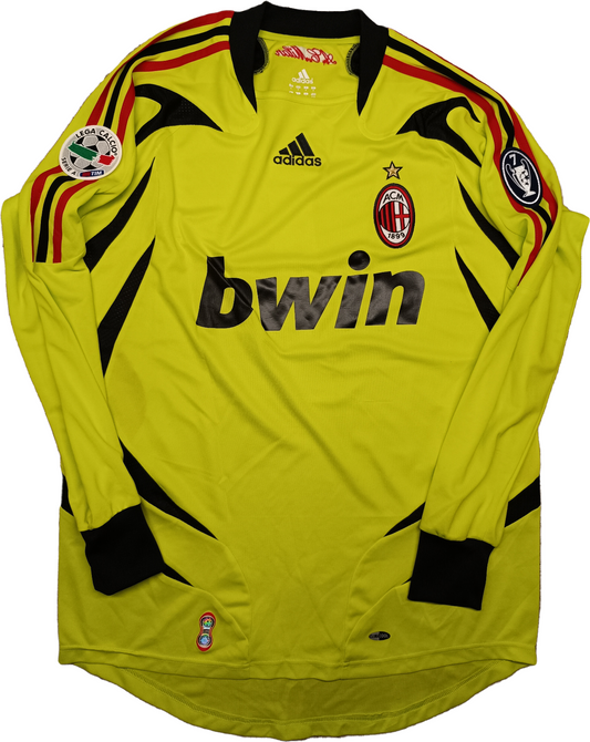 maglia calcio Dida AC Milan Climacool 2007 2008 Serie A bwin Adidas