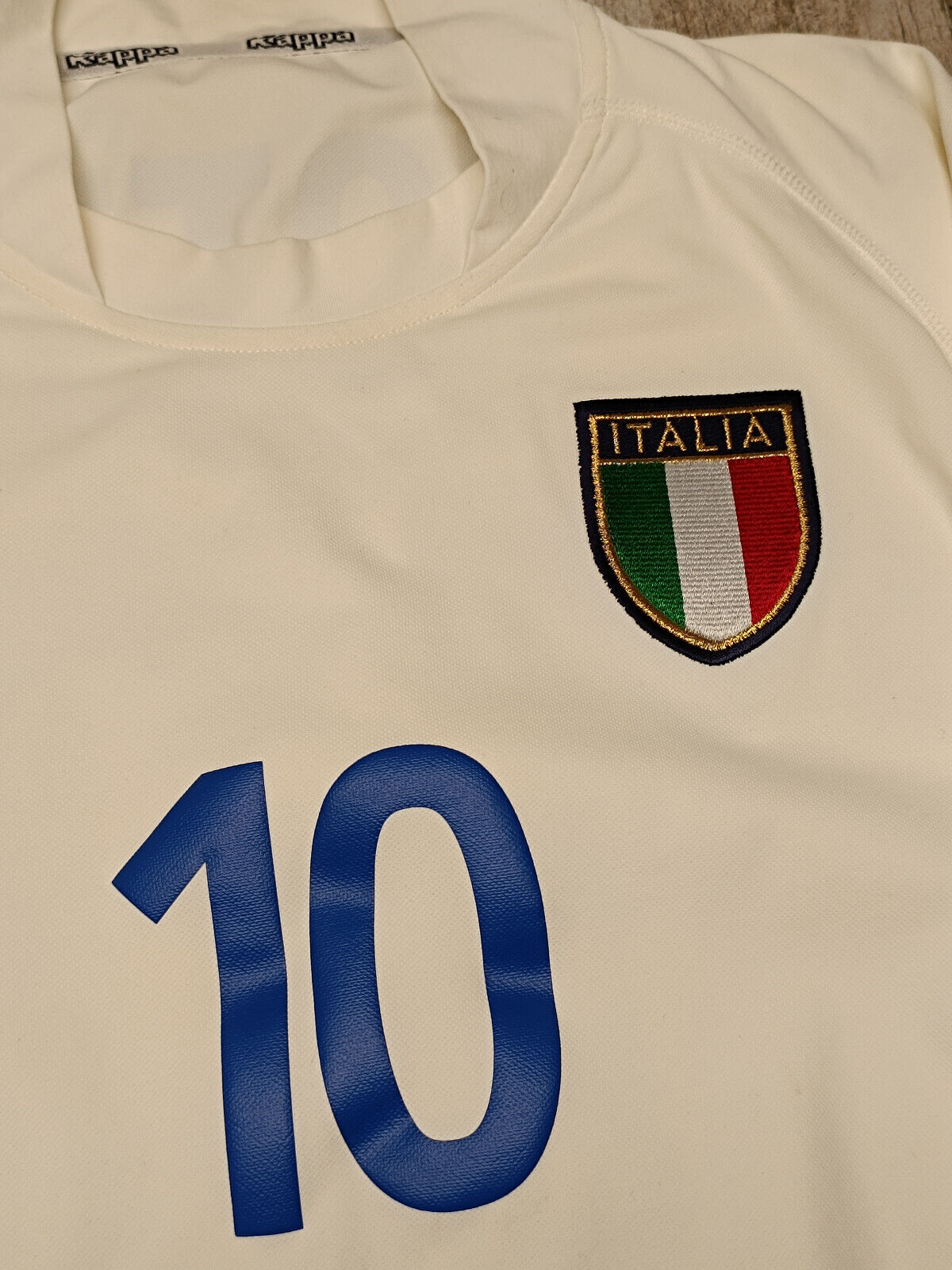 maglia calcio vintage italia TOTTI World Cup 2002  XXL Korea jersey shirt