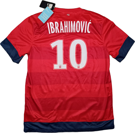 maglia calcio vintage maillot Paris Saint Germain PSG Ibrahimovic 2012 2013 L