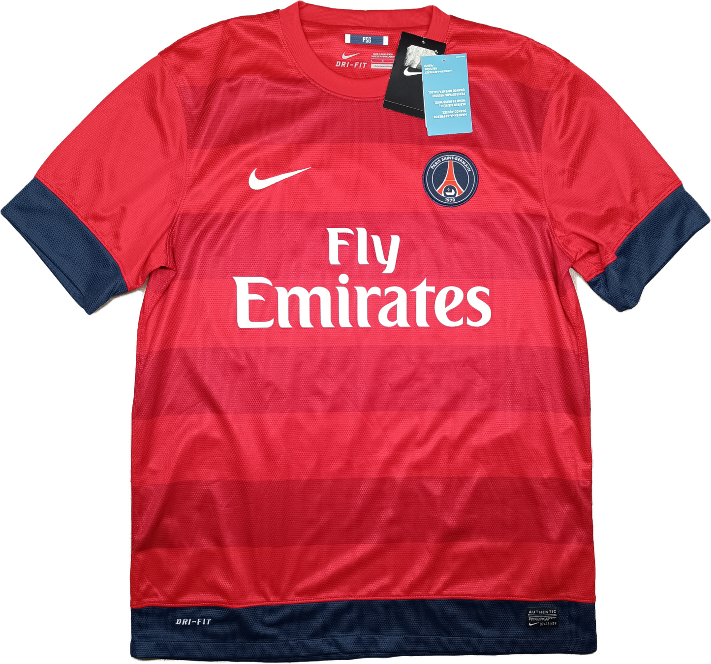 maglia calcio vintage maillot Paris Saint Germain PSG Ibrahimovic 2012 2013 L