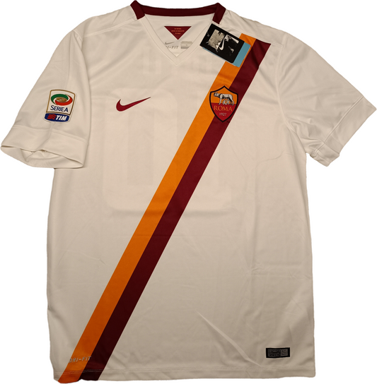 maglia calcio vintage AS Roma Nike 2014 2015 TOTTI away shirt authentic