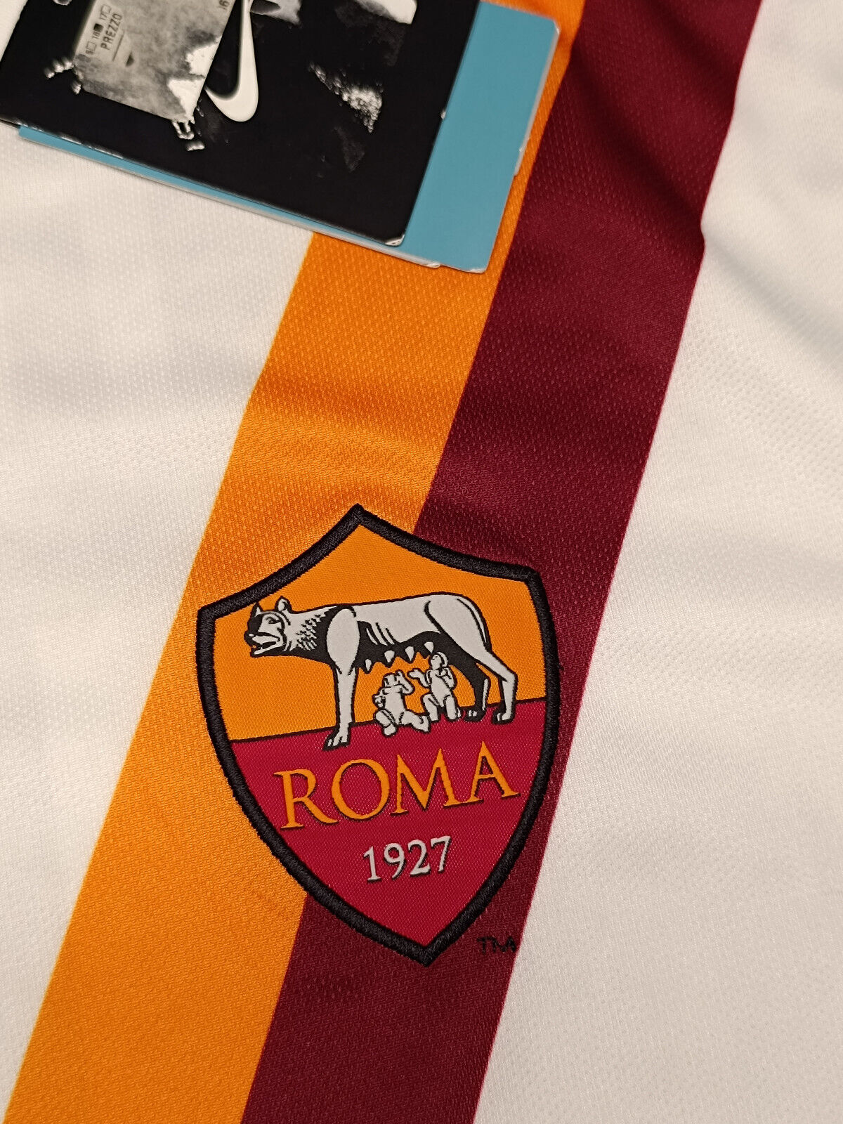 maglia calcio vintage AS Roma Nike 2014 2015 TOTTI away shirt authentic