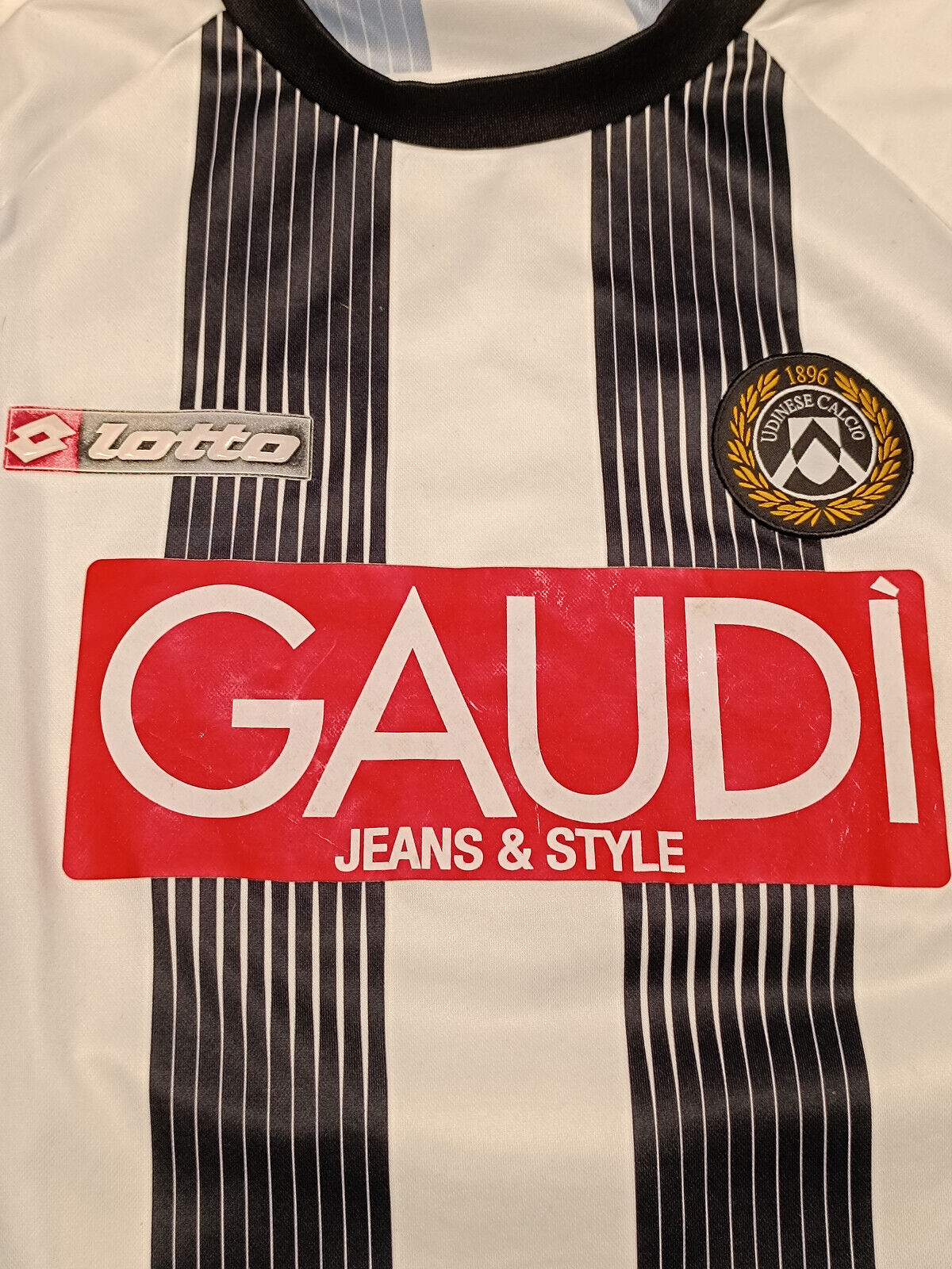 Maglia calcio vintage UDINESE lotto Di Natale 2007 2008 Gaudì Shirt Jersey