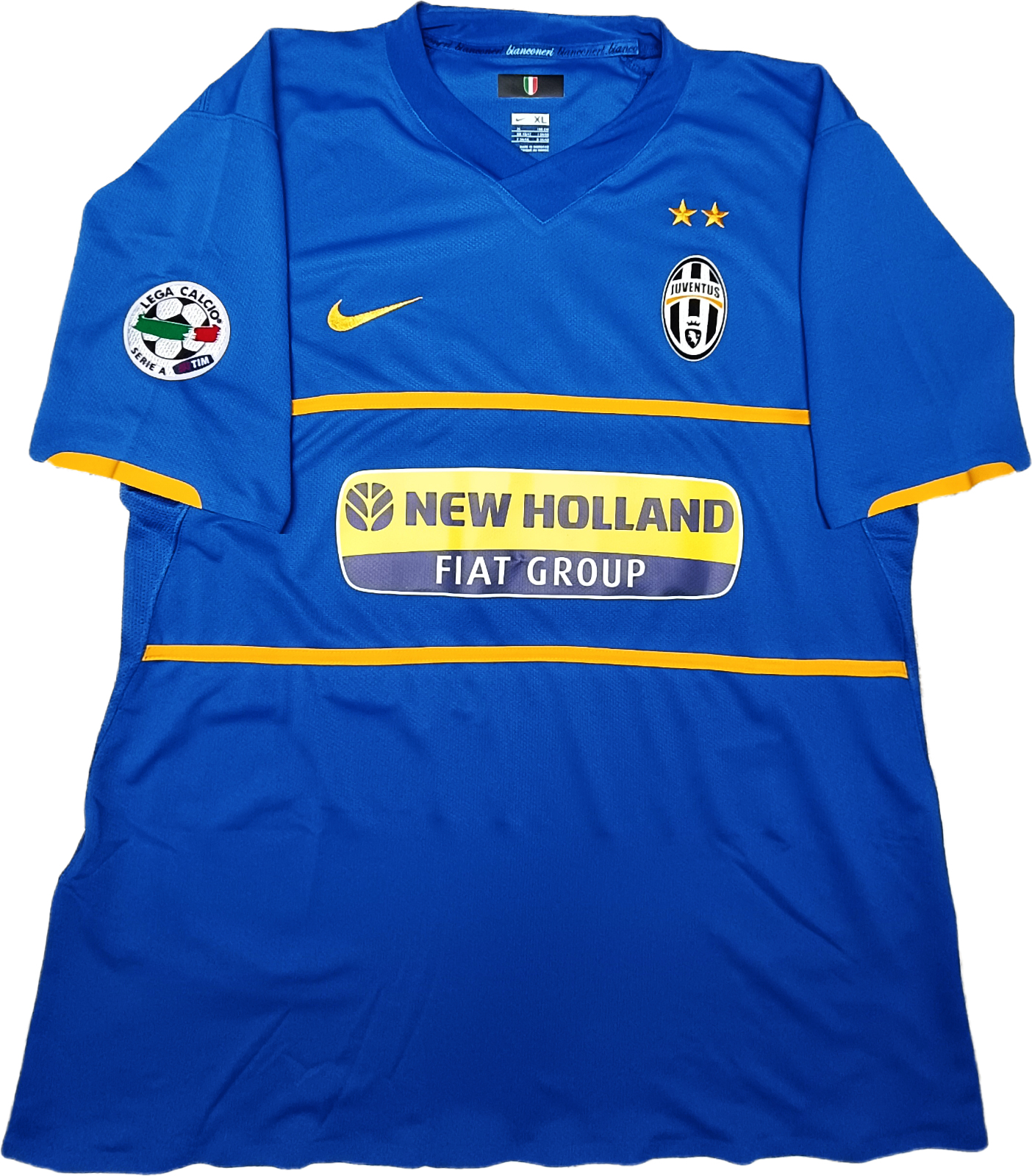 maglia calcio vintage Player issue Worn DEL PIERO Juventus away 2007 2008 XL