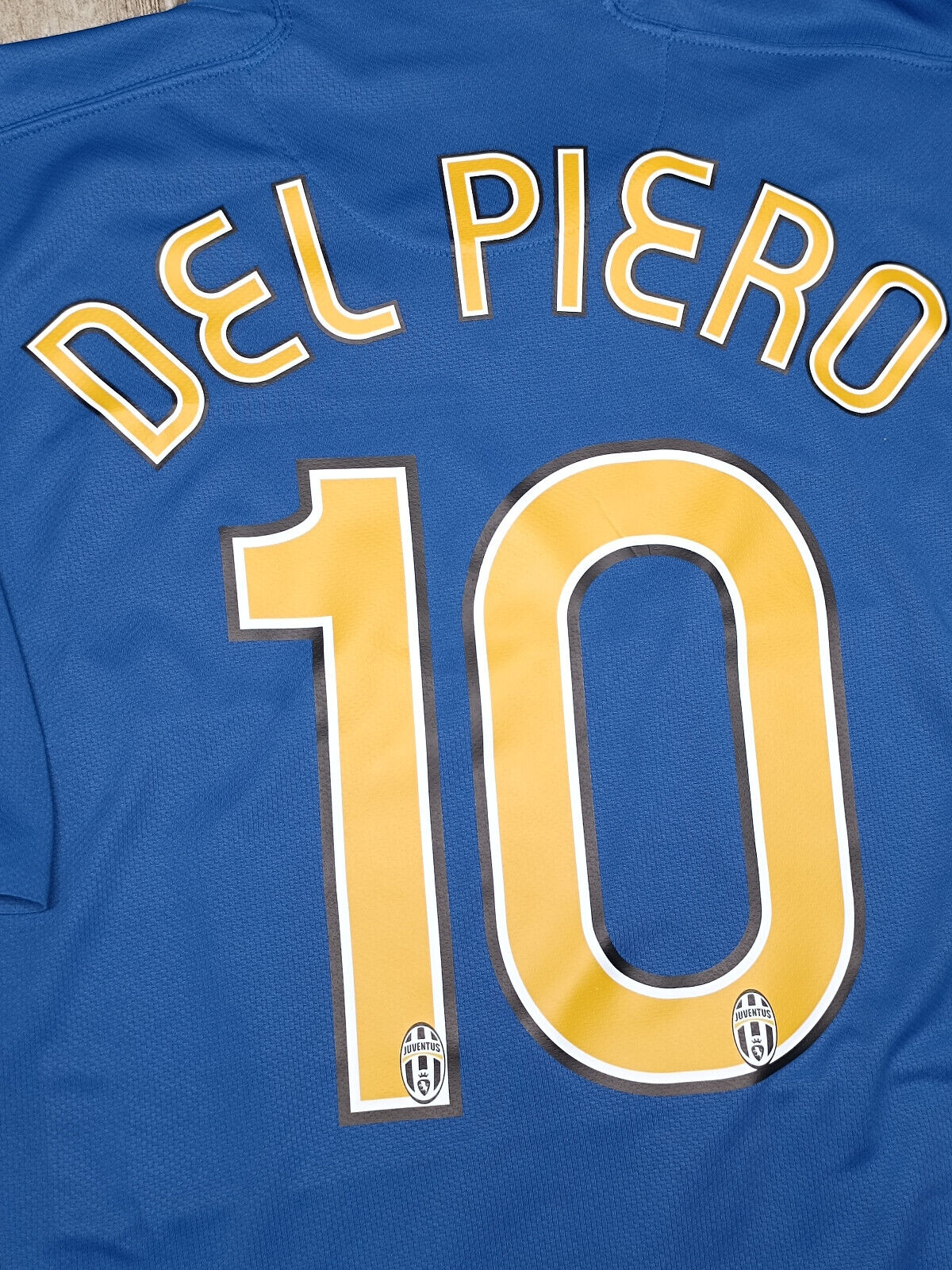 maglia calcio vintage Player issue Worn DEL PIERO Juventus away 2007 2008 XL