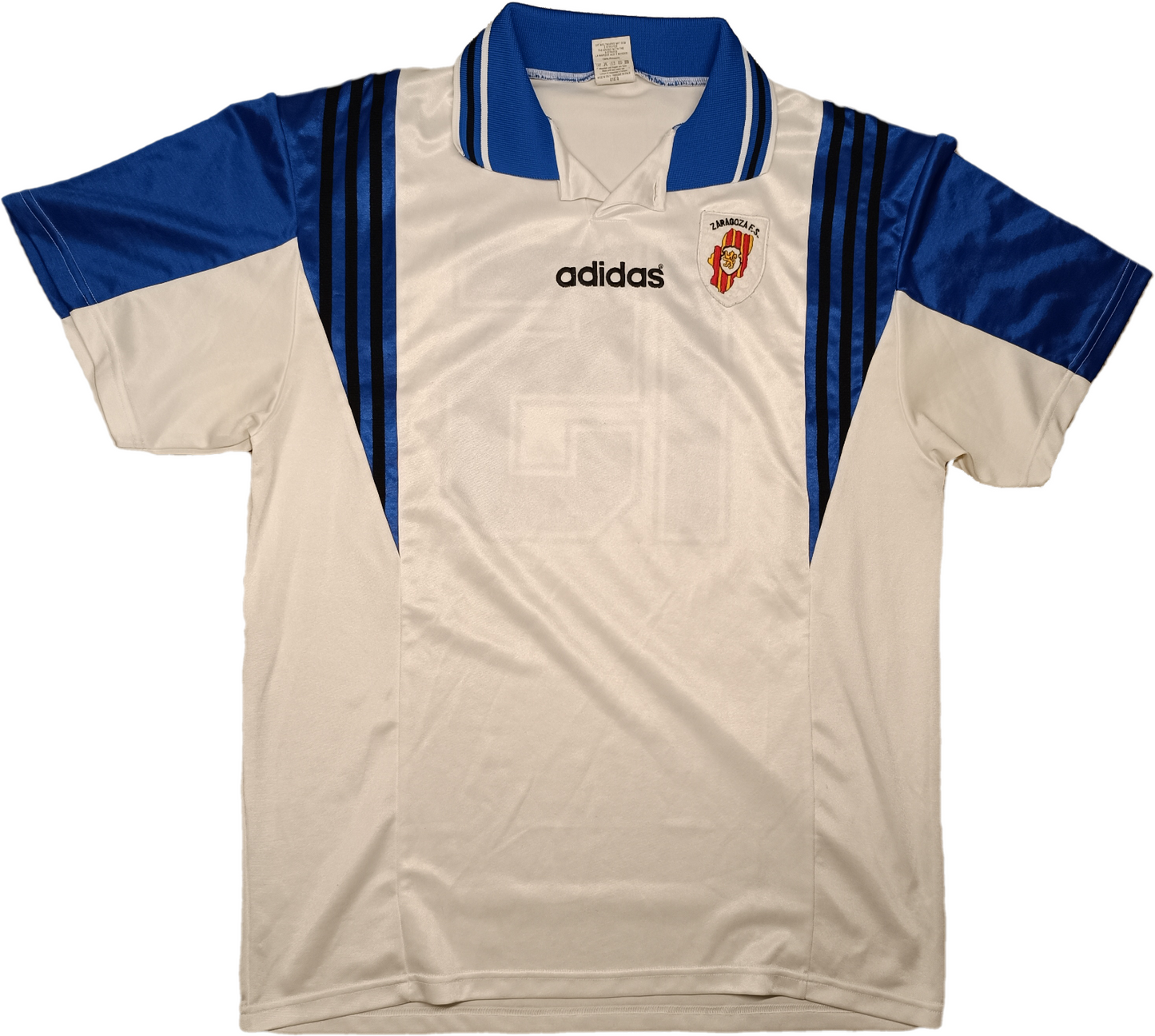 maglia calcio vintage ZARAGOZA Adidas 1993 15 match worn